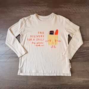 6Y Tinycottons Delivery Grocery Bag Shirt